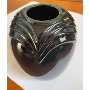 Mccoy Black Vase